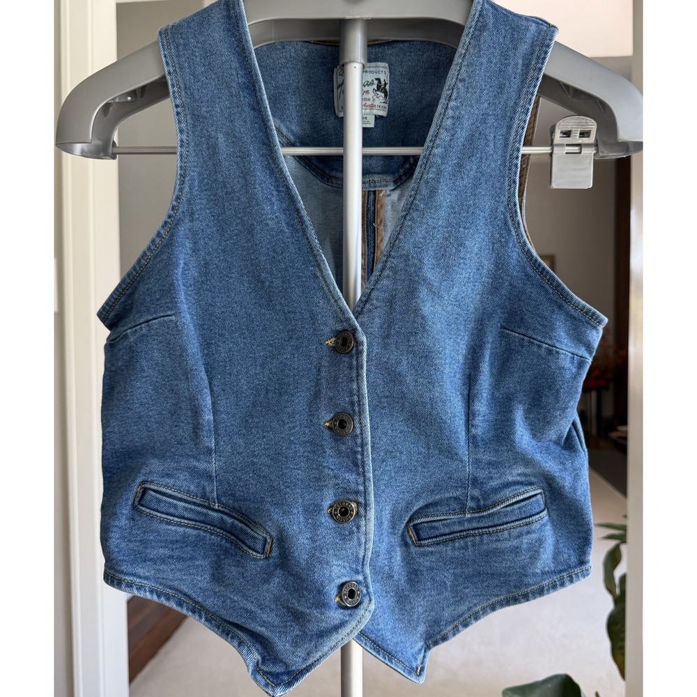 Tecovas Denim Medium Women's Vest